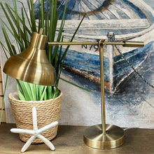 Load image into Gallery viewer, Gold Task Lamp
