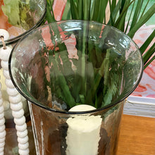 Load image into Gallery viewer, Glass Hurricane W/Candle
