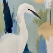 Load image into Gallery viewer, Watchful Heron I Art
