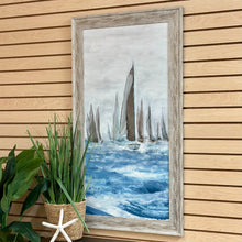 Load image into Gallery viewer, Grey Sailboats Giclee II
