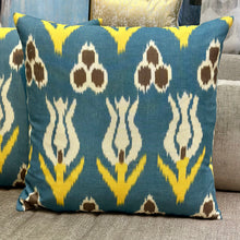 Load image into Gallery viewer, Ikat Designer Down Pillow
