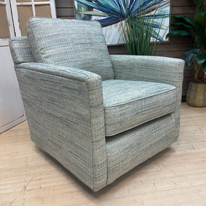 Seafoam Swivel Glider