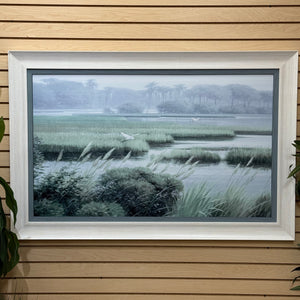 'Distant Egrets' Fine Art Giclee
