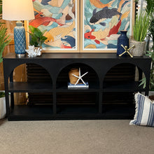 Load image into Gallery viewer, Black Arched Console
