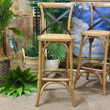 Load image into Gallery viewer, Set/2 Bentwood Bar Stools

