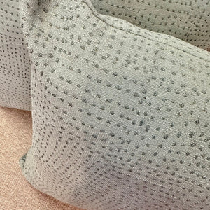 Seafoam Dotted Pillow