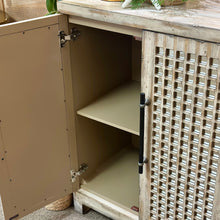 Load image into Gallery viewer, 4DR Square Mirrored Cabinet
