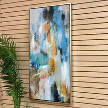 Load image into Gallery viewer, Orange/Blue Abstract II
