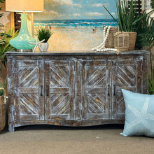 Load image into Gallery viewer, Distressed Wood Cabinet
