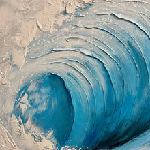 Load image into Gallery viewer, Breaking Wave Art
