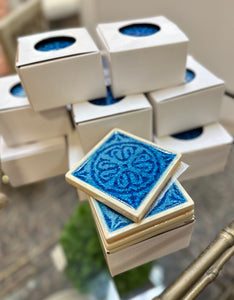 Set/4 Blue Coasters