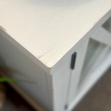 Load image into Gallery viewer, White/Glass Cabinet
