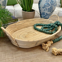 Load image into Gallery viewer, SM Hand Woven Rattan Tray
