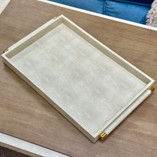 Load image into Gallery viewer, LG Grey Shagreen Tray
