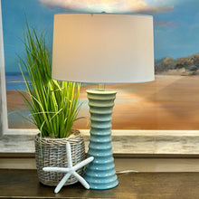 Load image into Gallery viewer, Speckled Blue Lamp
