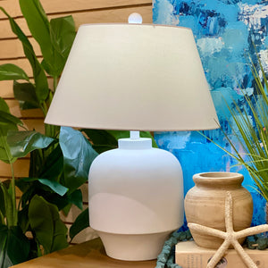 White Contemporary Lamp