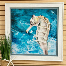 Load image into Gallery viewer, Turquoise Seahorse Giclee
