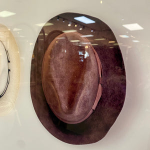 Western Hats on Glass Art