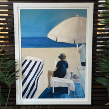 Load image into Gallery viewer, 'Mediterranean Beach' Giclee Art
