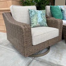 Load image into Gallery viewer, Sandstone Outdoor Swivel Chair
