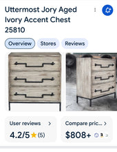 Load image into Gallery viewer, Uttermost &#39;Jory Aged&#39; Accent Chest
