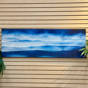 Blue Landscape Art