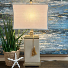 Load image into Gallery viewer, 'Ganna' Ceramic Table Lamp
