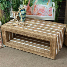 Load image into Gallery viewer, Woven Stripe Coffee Table
