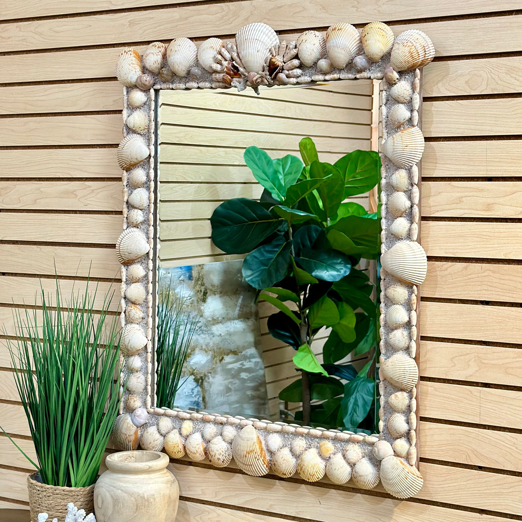 Decorative Shell Mirror