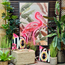 Load image into Gallery viewer, Light Up Flamingo Art
