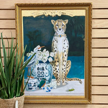 Load image into Gallery viewer, Cheetah W/Urn Art
