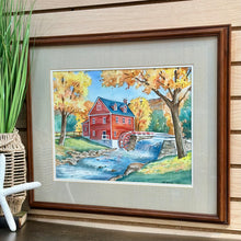 Load image into Gallery viewer, De Young Framed Red Barn Art
