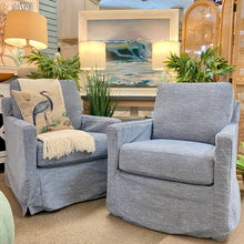 Load image into Gallery viewer, Denim Swivel Glider
