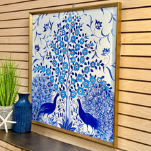 Load image into Gallery viewer, Blue Peacock Art
