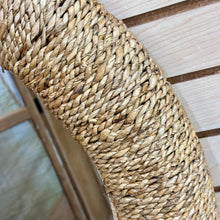 Load image into Gallery viewer, Woven Banana Leaf Mirror

