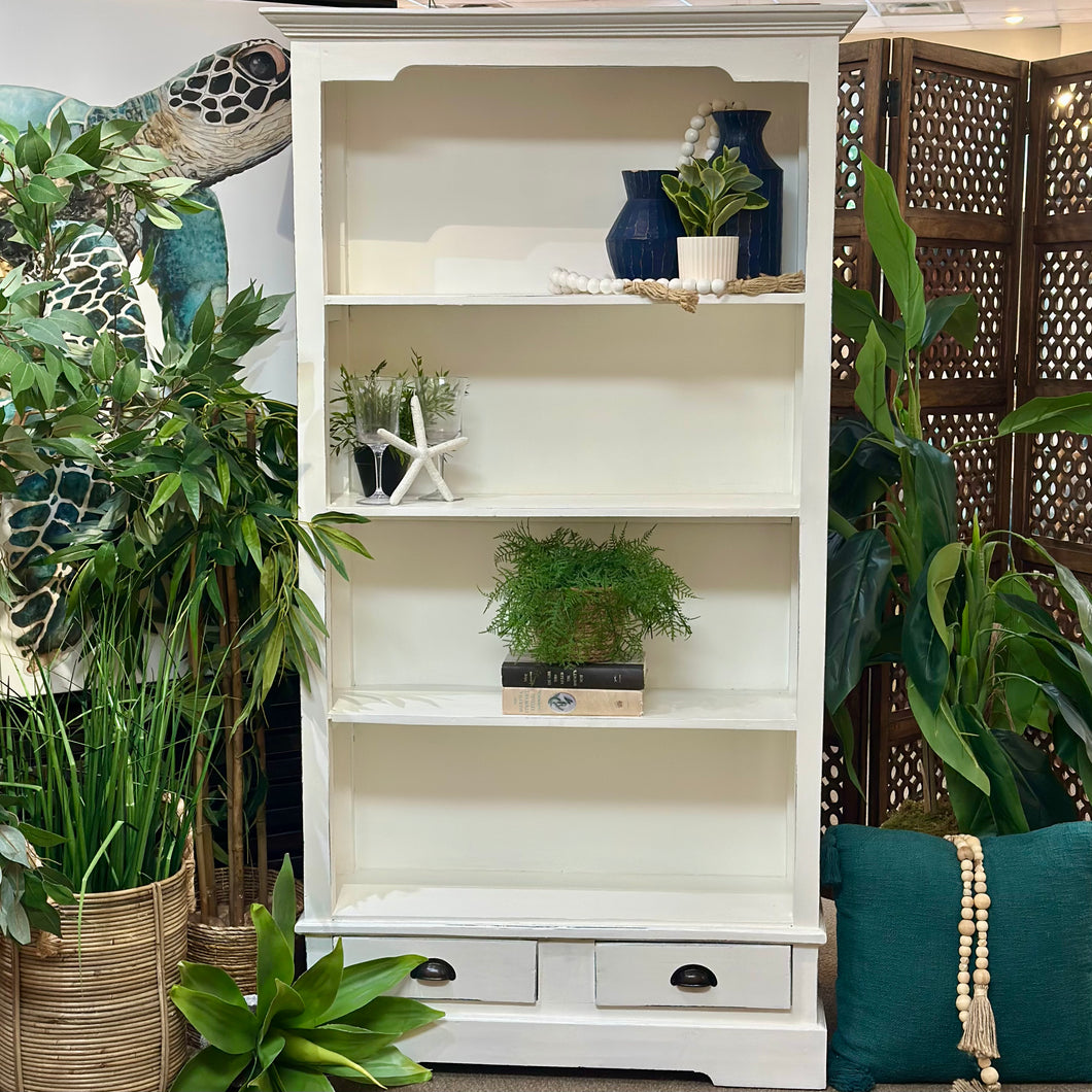 2DRW White Wash Cabinet