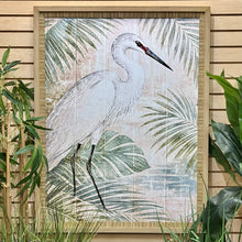 Load image into Gallery viewer, Right Heron &amp; Palm Art
