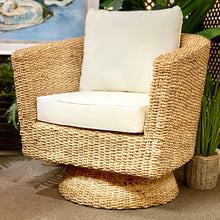 Load image into Gallery viewer, Water Hyacinth Swivel Chair
