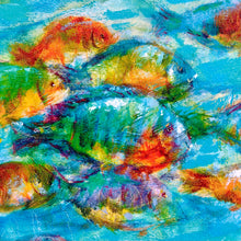 Load image into Gallery viewer, School Of Fish Giclee Art

