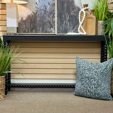 Load image into Gallery viewer, Black Spindle Leg Console
