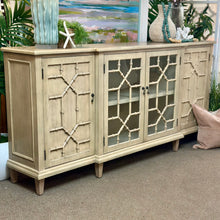 Load image into Gallery viewer, Bamboo Fretwork Cabinet
