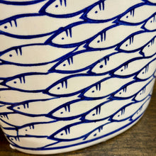 Load image into Gallery viewer, Blue Fish Vase
