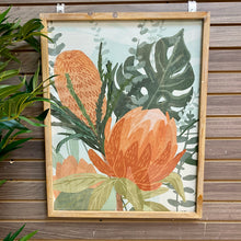 Load image into Gallery viewer, Framed Protea Art II
