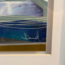 Load image into Gallery viewer, Blue Abstract Framed Diptych
