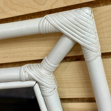 Load image into Gallery viewer, White Rattan Mirror

