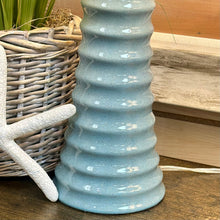 Load image into Gallery viewer, Speckled Blue Lamp

