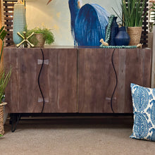 Load image into Gallery viewer, 4DR Acacia Wood Cabinet
