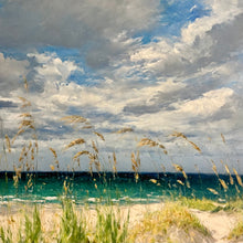 Load image into Gallery viewer, Cloudy Beach Giclee Art
