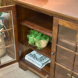 4DR Glass Front Cabinet