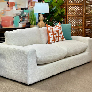 Plush Ivory Sofa